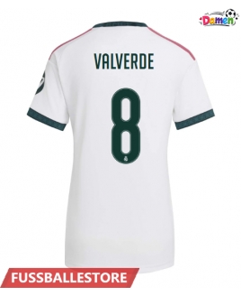 Günstige Real Madrid Federico Valverde #8 Heimtrikot Damen 2026-27 Kurzarm